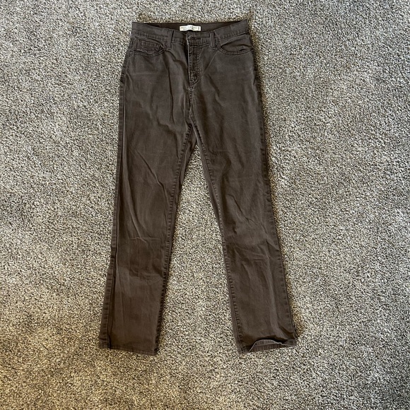 Brown Levi’s Straight 512 - Picture 2 of 5